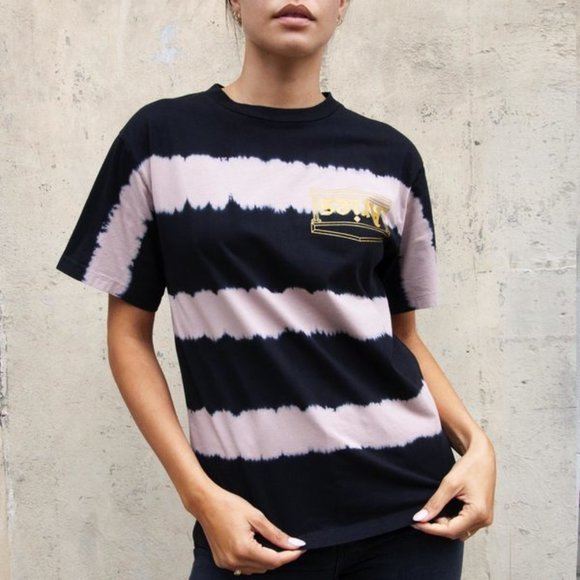 Aries Tie Dye Crew Neck T-Shirt - Picture 3 of 6